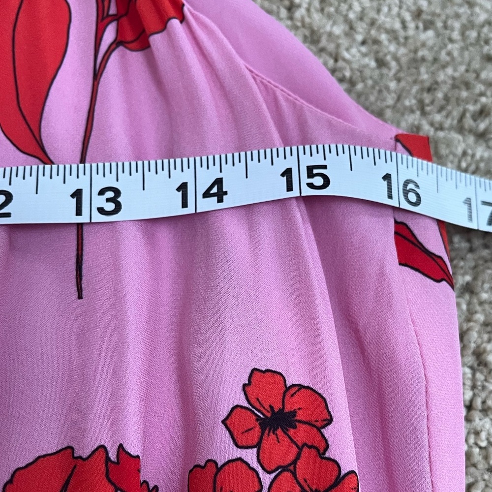 Parker Larissa Floral mini dress halter sleeveless in Maiden Lane XS - Picture 6 of 9